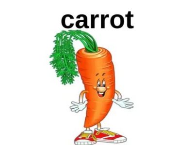 как по английски морковь