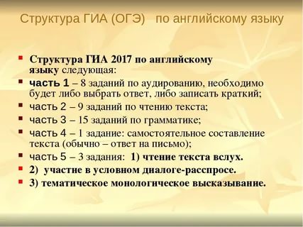 План подготовки к егэ по английскому языку 2023 для учителя